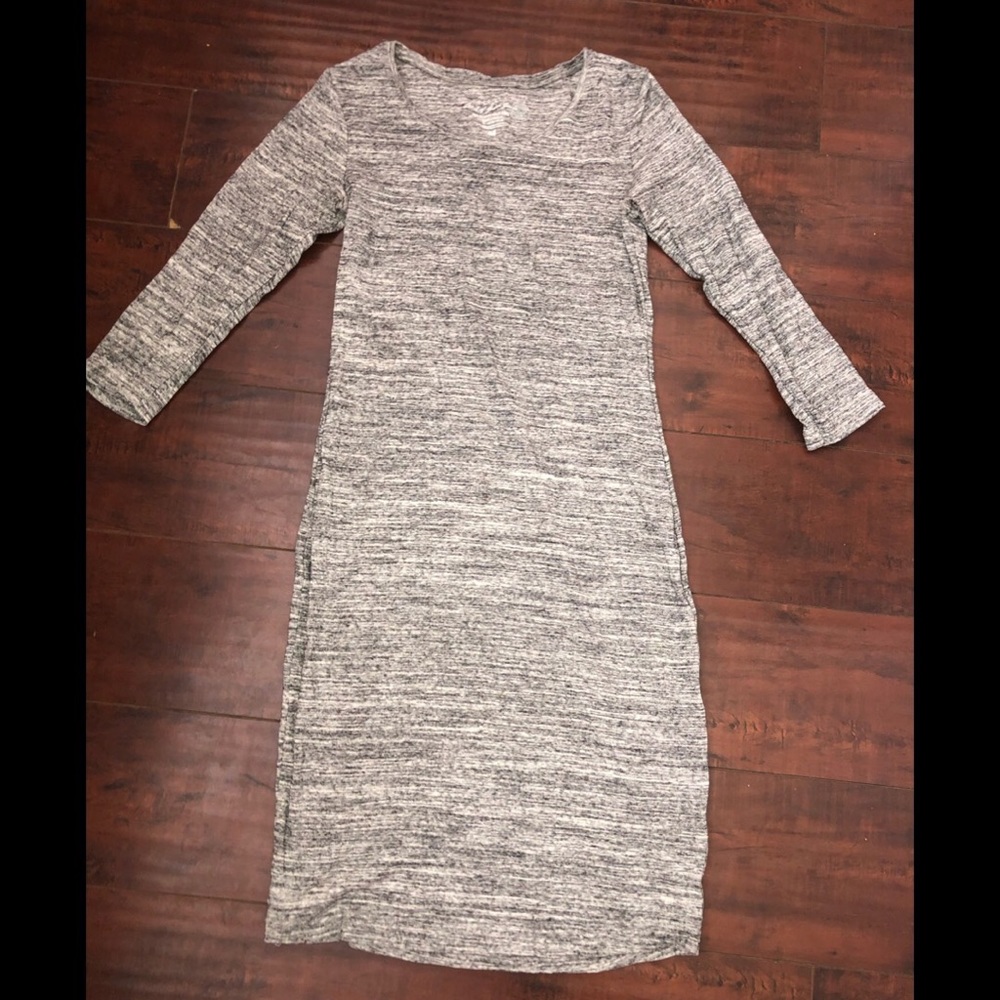 LIGHT GREY TIGHT DRESS FROM H&M